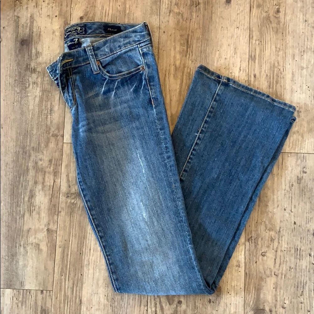3/$45  Seven 7 Flare Jeans